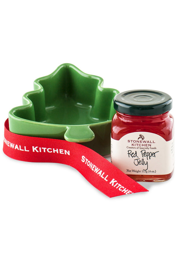 Stonewall Kitchen Red Pepper Jelly Tree Ramekin