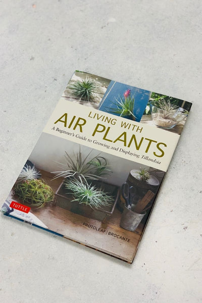 BOOK LIVING WITH AIR PLANTS HC