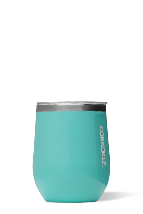 STEMLSS, TURQUOISE 12OZ