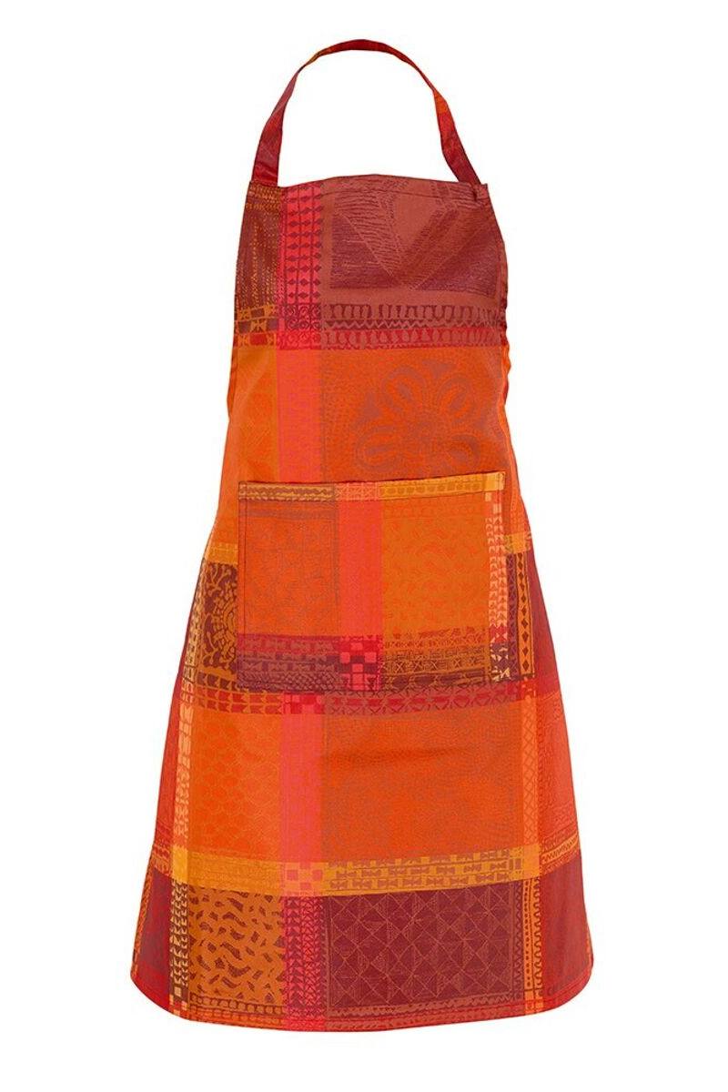 Garnier-Thiebaut Mille Wax Apron Ketchup