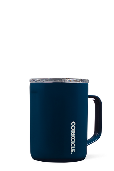 Corkcicle Mug Gloss Navy 16 oz