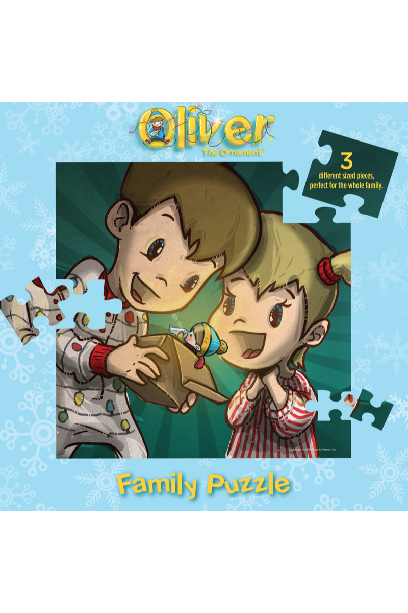 Oliver the Ornament Children Family Puzzle 352 Pieces