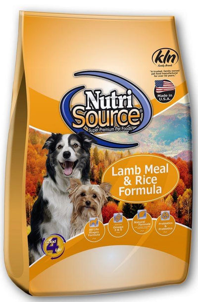 NutriSource Lamb & Rice Dog Food 5 lb