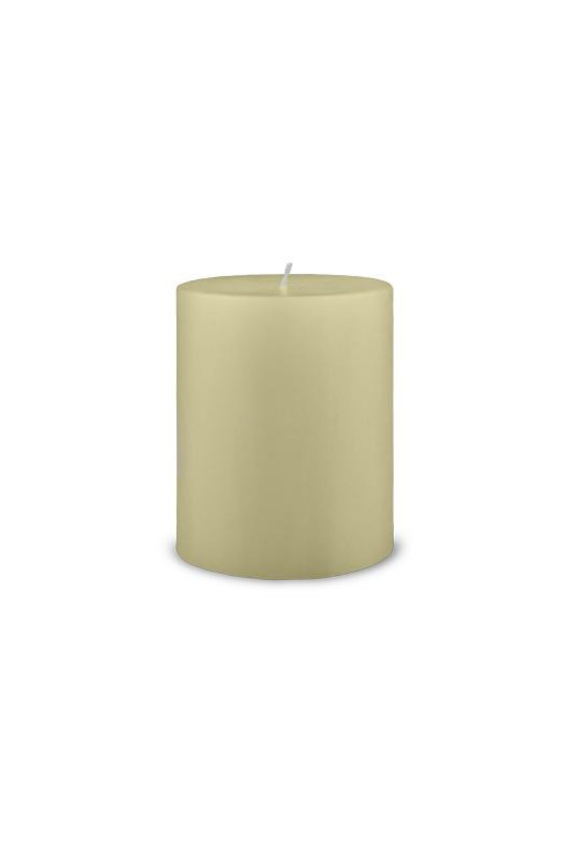 Creative Candles Pillar Candle 3" x 4" Beeswax Natural