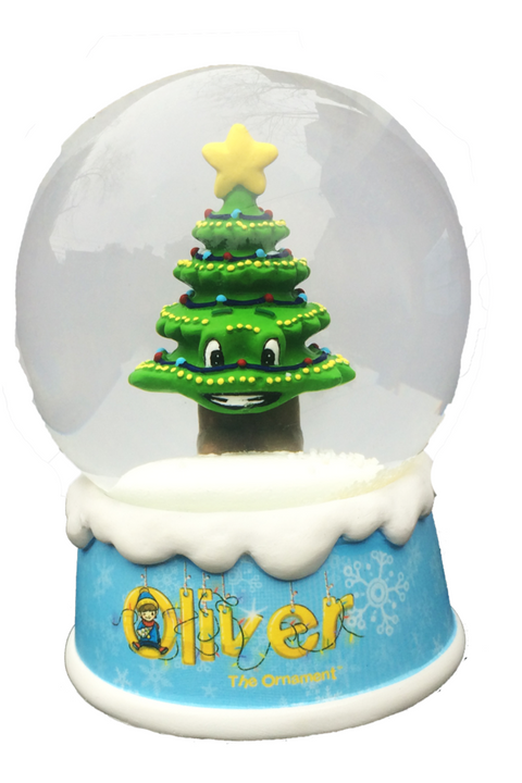 Oliver the Ornament Frasier Snowglobe