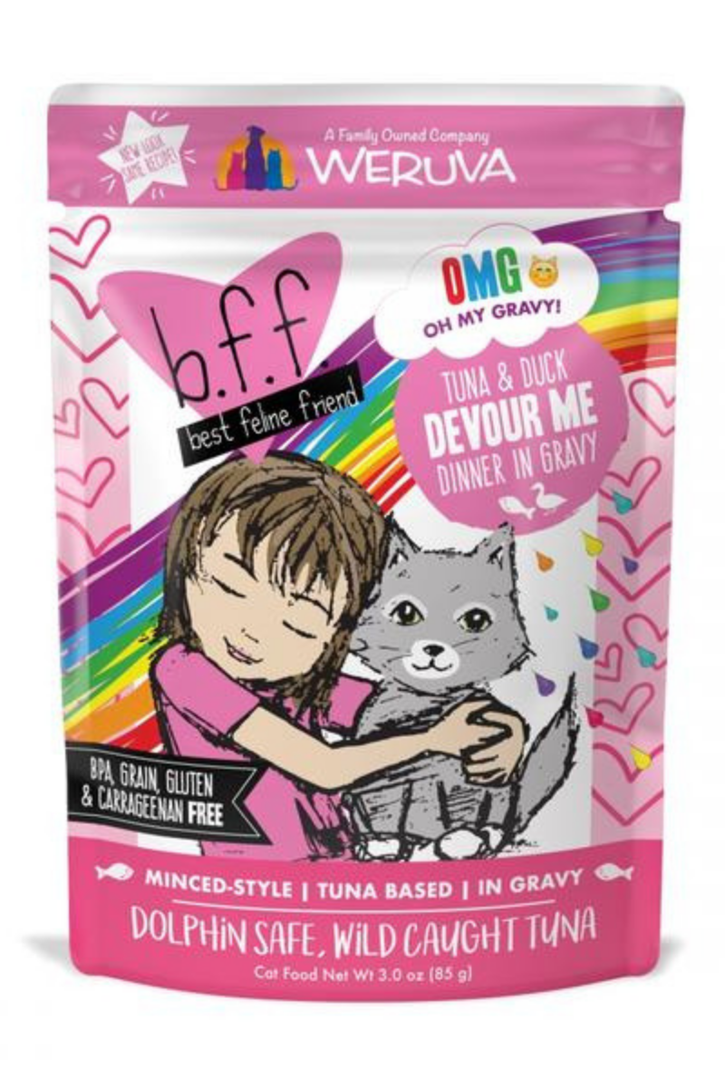 Weruva BFF OMG Tuna & Duck Devour Me Pouch 3 oz