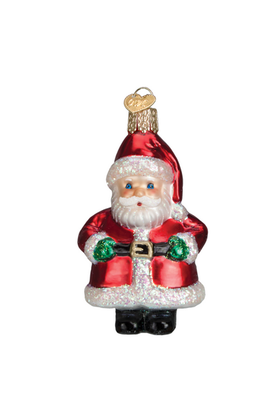 Short Stuff Santa Ornament