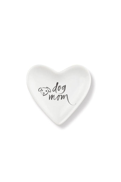 TRAY HEART TINY DOG MOM