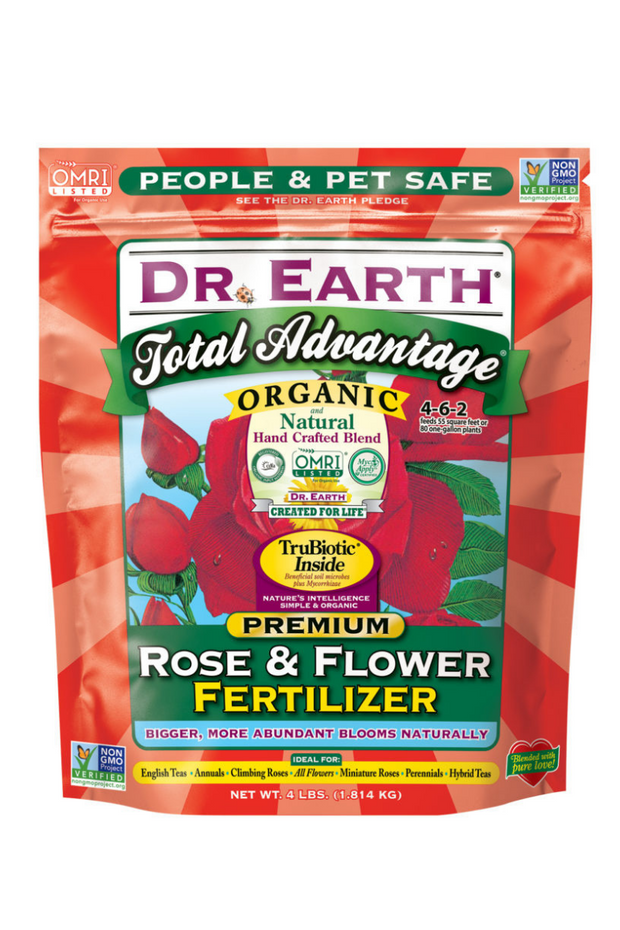 Dr. Earth Rose & Flower 4-6-2 Fertilizer 4 lb