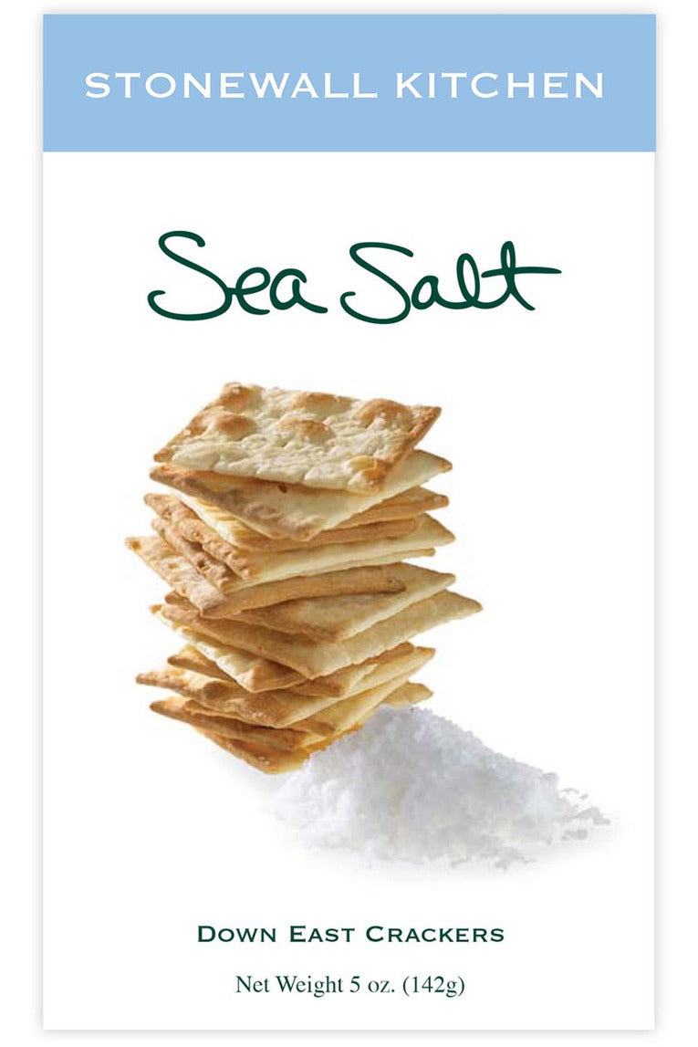 Stonewall Kitchen Sea Salt Crackers 5 oz