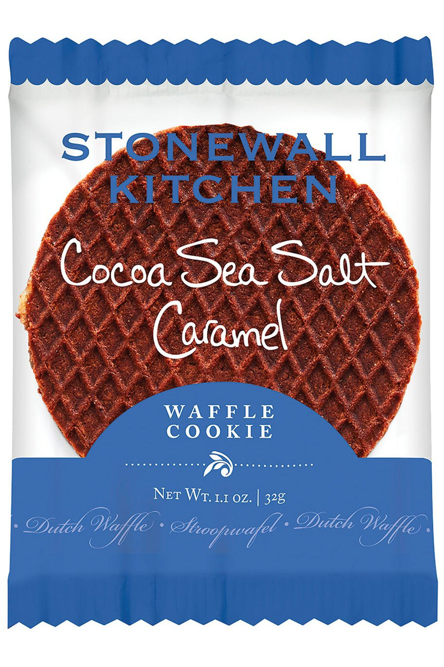 Stonewall Kitchen Cocoa Sea Salt Caramel Waffle Cookie