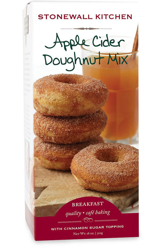 Stonewall Kitchen Apple Cider Doughnut Mix 18 oz