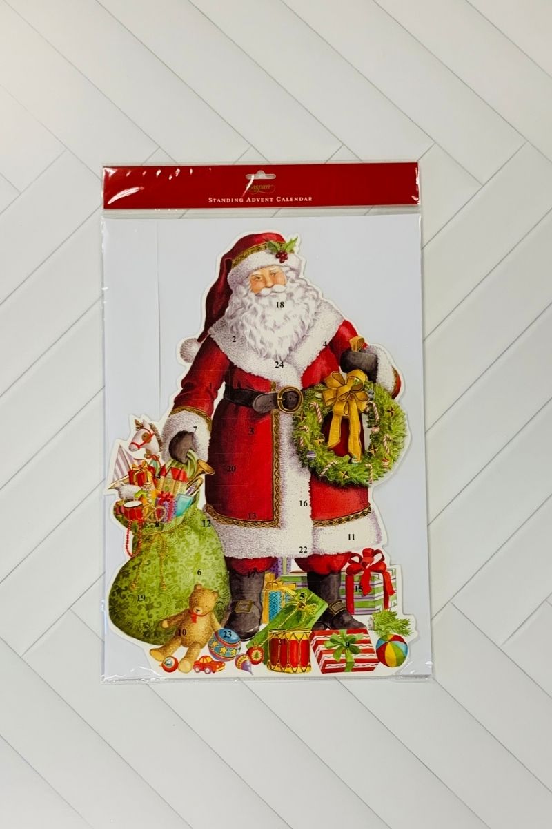 Caspari Santa Advent Calendar