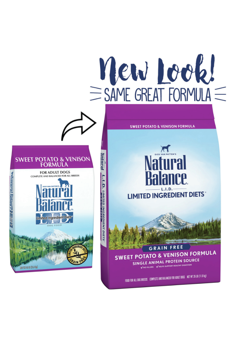 Natural Balance L.I.D. Venison & Sweet Potato 22 lb