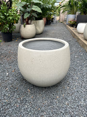 Fiberglass Haku Bowl Planter 16.5" HW