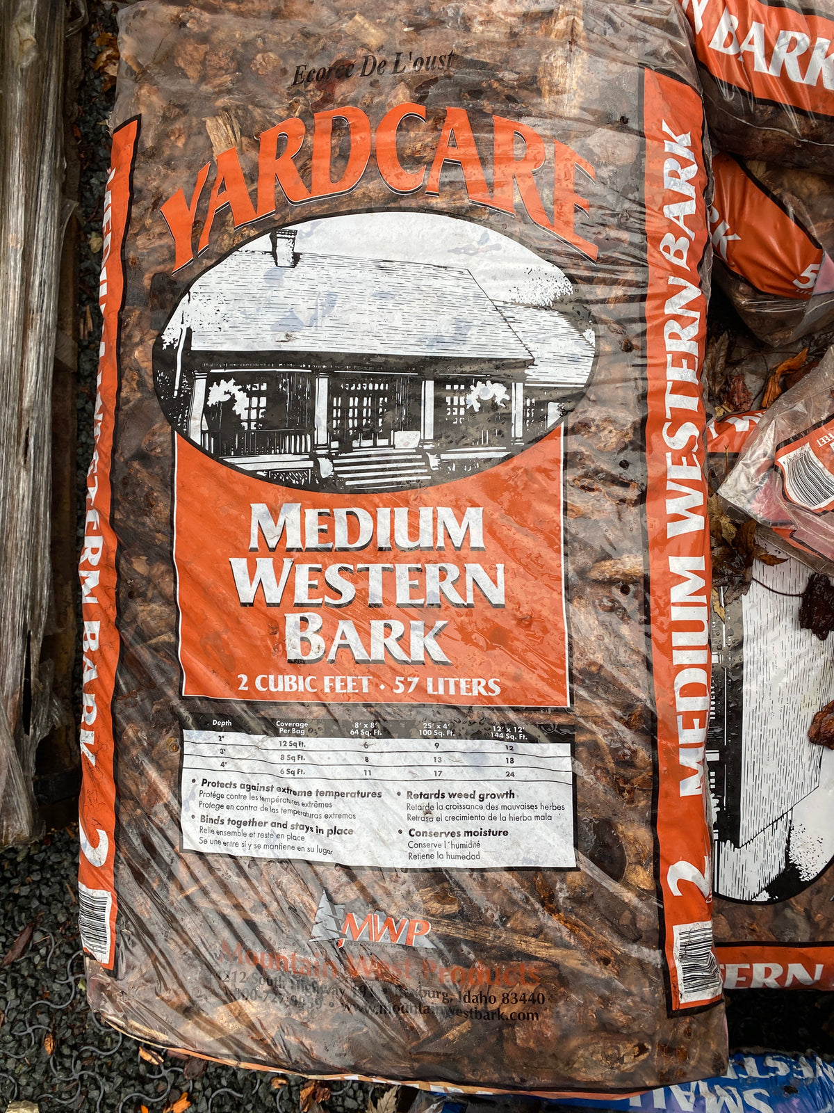 Red Bark Mulch Medium 2 cu ft Bag