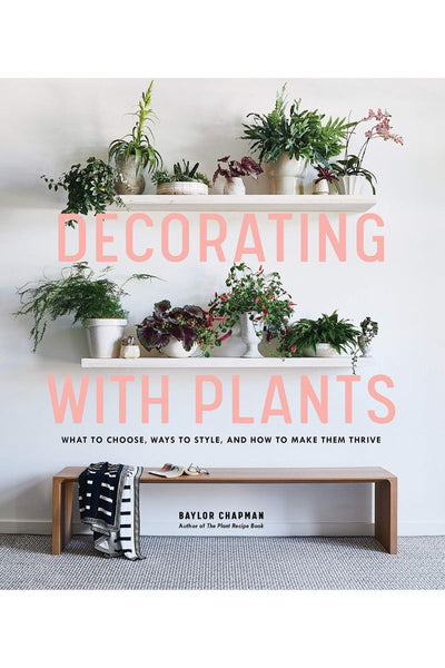 BOOK DECORATING W/PLANTS HC
