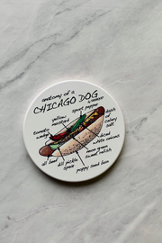 COASTER, CHICAGO DOG