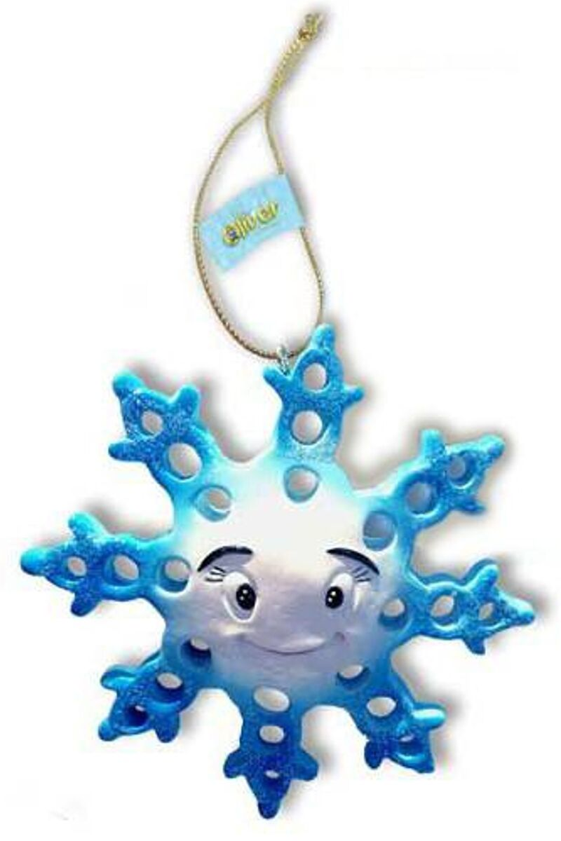 Oliver the Ornament Crystal Ornament