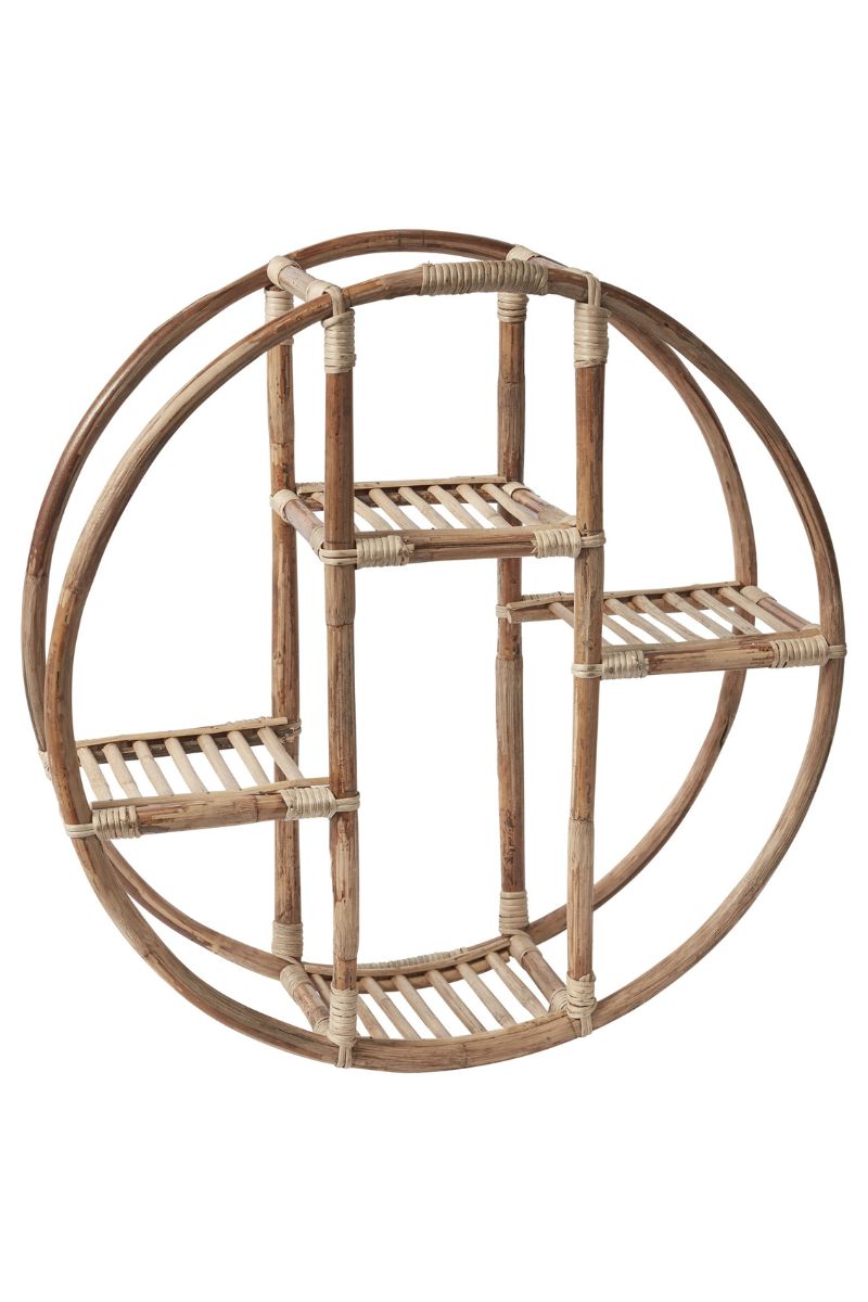 Centre Wall Shelf Bamboo 25.5"