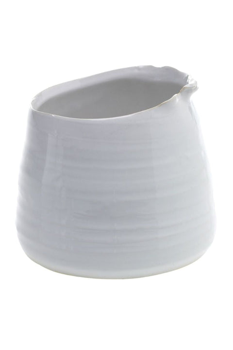 Teagan Pot 5.5" x 4.5" White