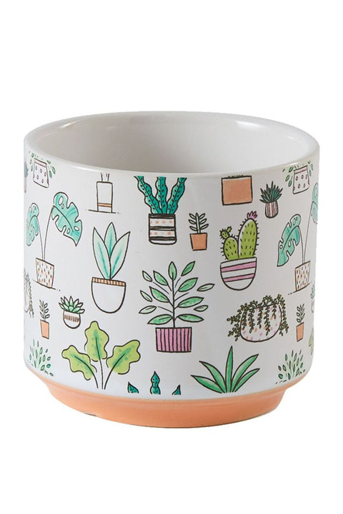 Pot Plant Icon 4.75"X 4.5"