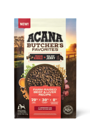 Acana Butcher's Favorites Farm-Raised Beef & Liver Recipe 4 lb