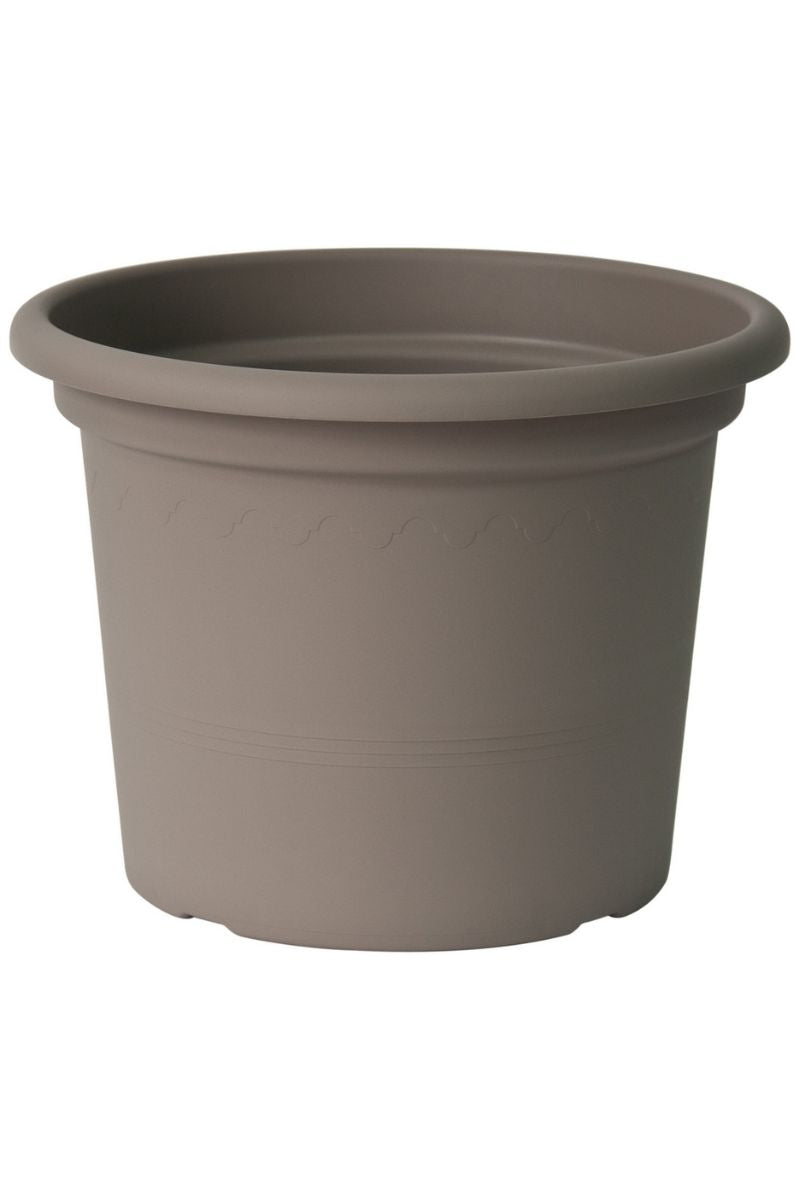 Geo Planter 13.75" Taupe