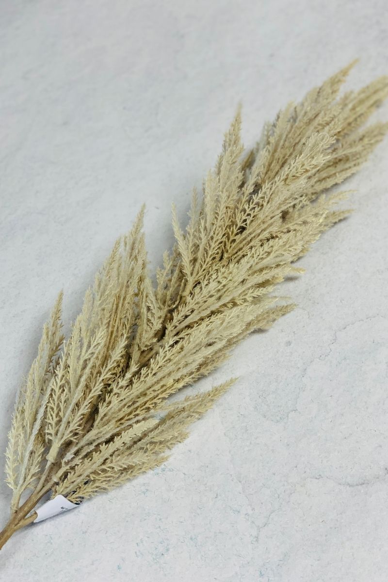 Silk Spray Pampas Green 46" Tq