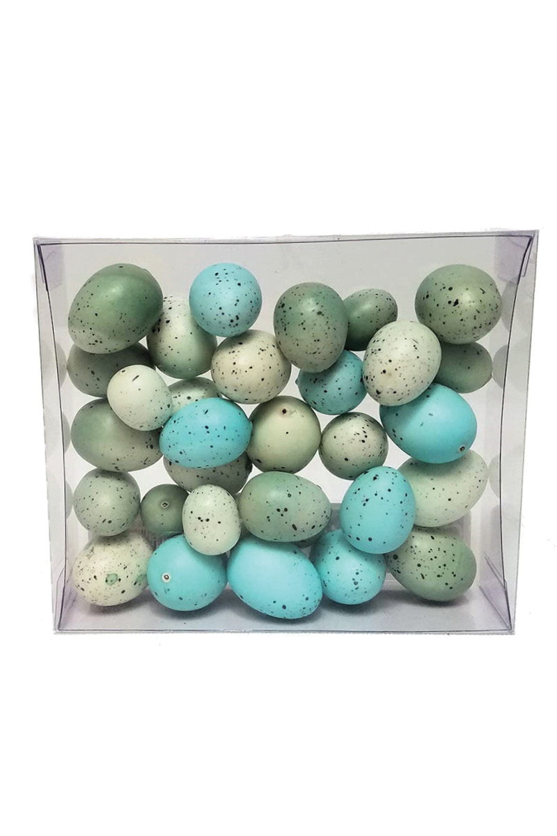 Eggs Box of 36 Aqua Blue