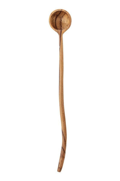 Spoon, Teak Wood Hnd Crvd 8.75