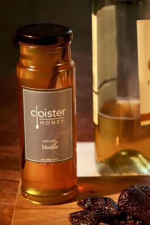 Cloister Vanilla Infused Honey 12 oz