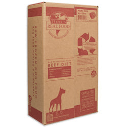 Steve's Real Food Frozen Raw Patties 14 lb Beef
