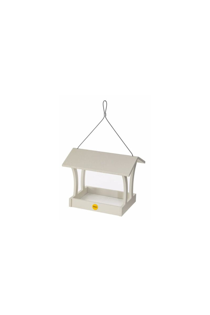 Birds Choice Fly-Thru Bird Feeder Recycled Plastic Sea Salt