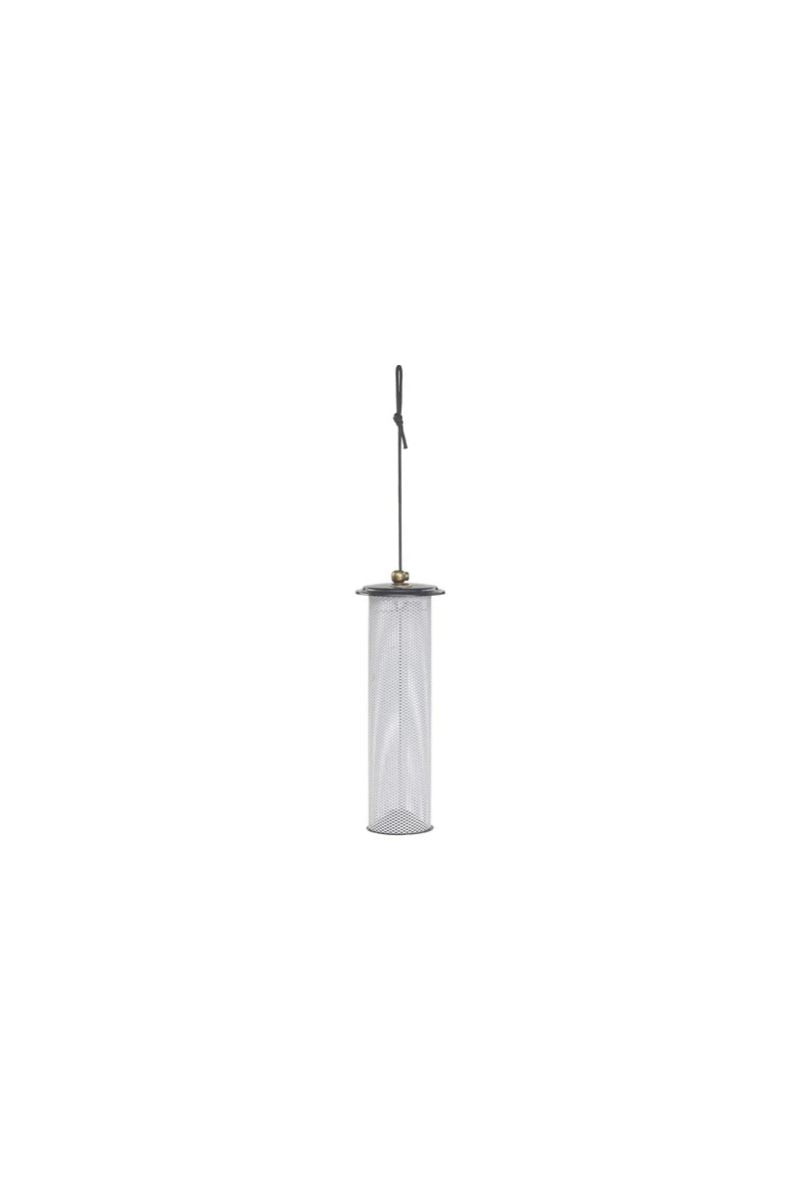 Birds Choice Modern Farmhouse Finch Feeder Black & White