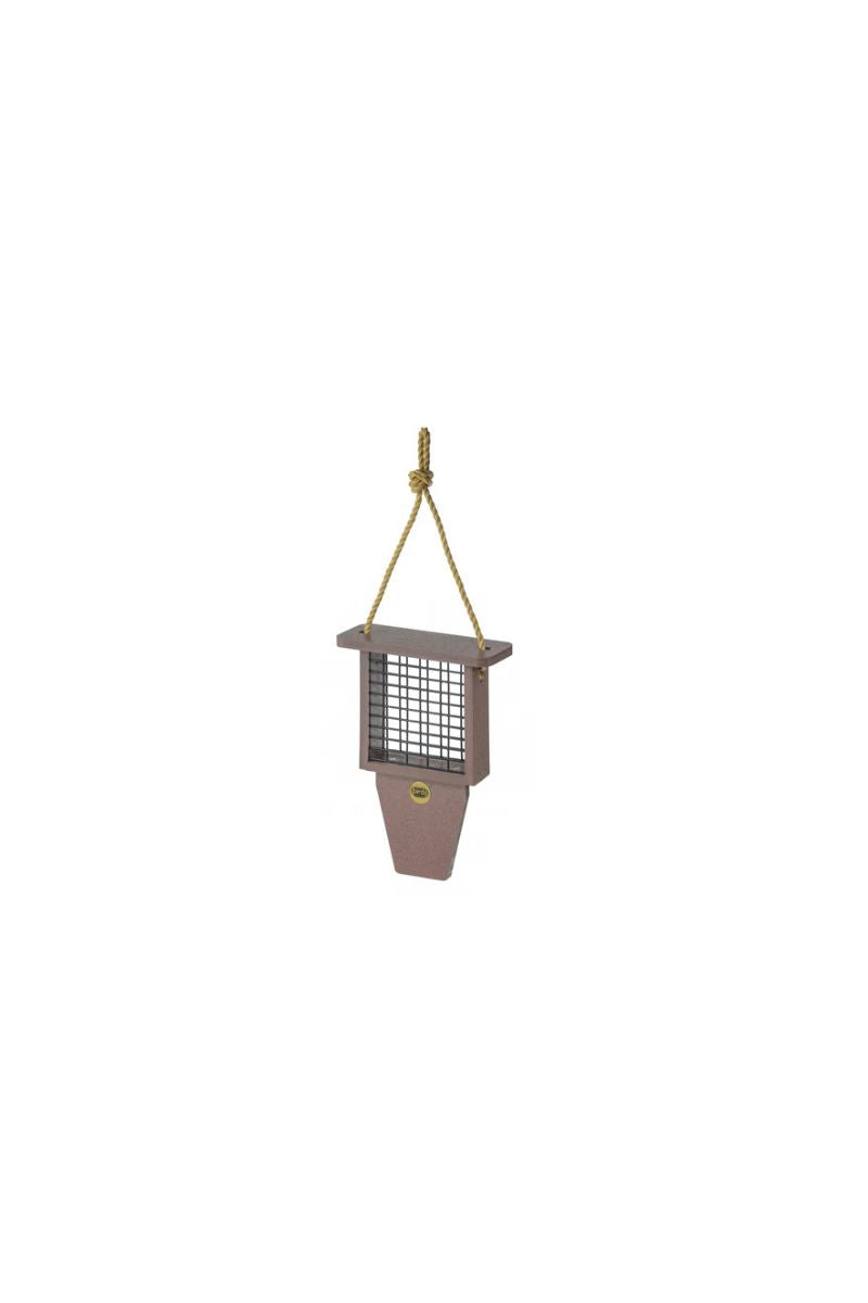 Birds Choice Suet Feeder w/ Tail Prop Cinnamon