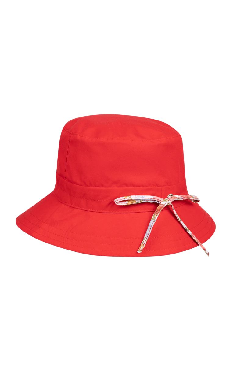 Women's Felicia Reversible Bucket Hat Red