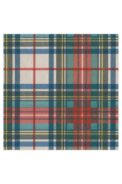 NAPKIN, LUNCH STEWART TARTAN