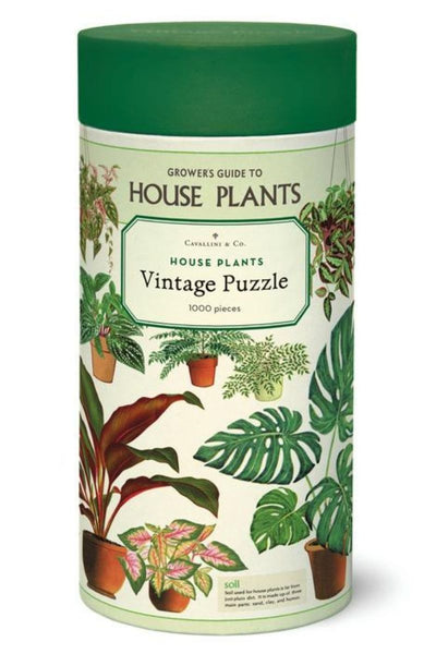 Cavallini & Co. House Plants Vintage Puzzle 1000 Pieces