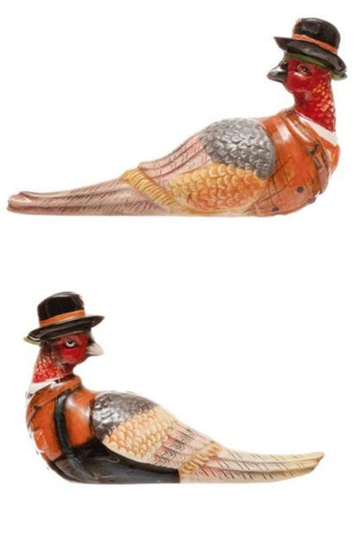 SALT/PEP CERAMIC TURKEYS 3"