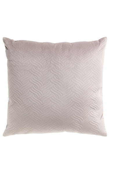 PILLOW VELVET GREY SQ 24"