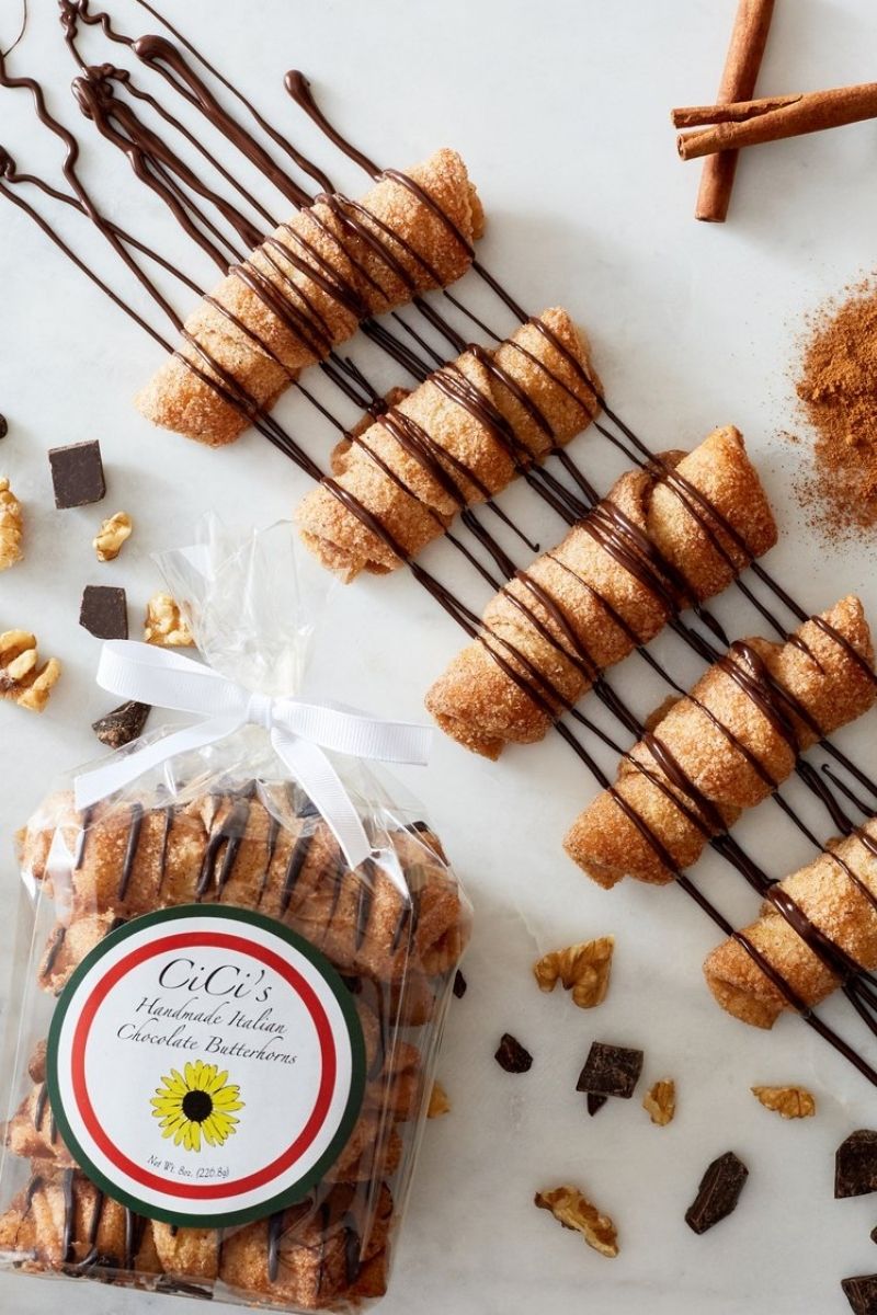 Cici's Italian Chocolate Butterhorns 8 oz