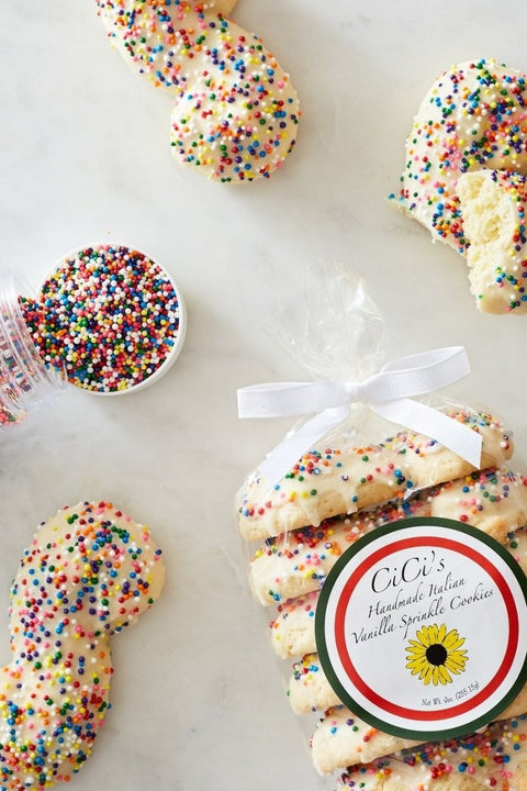 Cici's Italian Vanilla Sprinkle Cookies