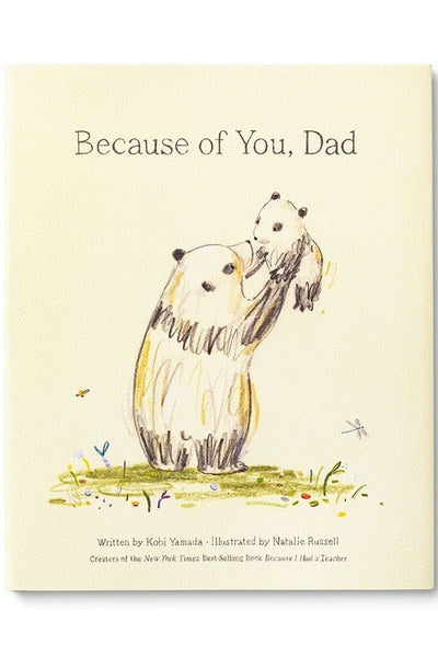 BOOK, BECAUSE OF YOU, DAD