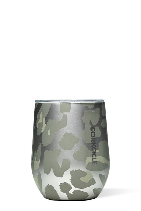 STEMLESS, SNOW LEOPARD 12OZ