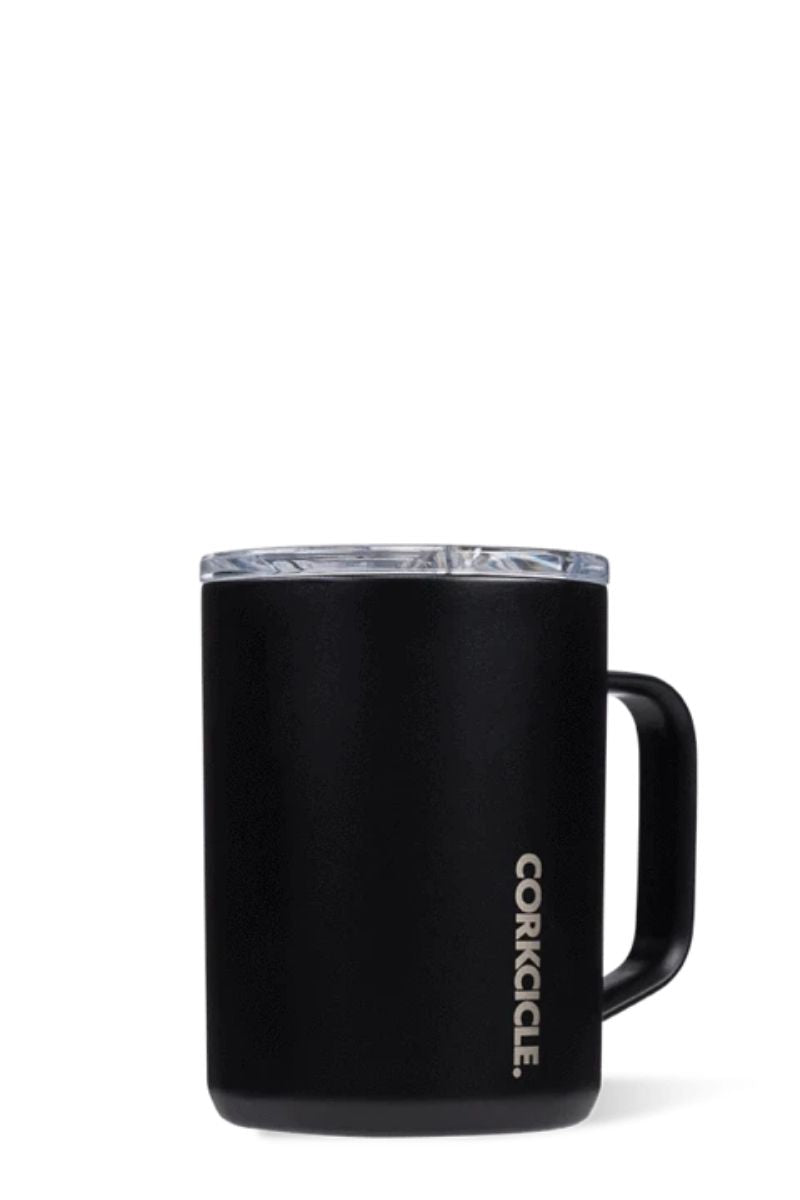 Corkcicle Mug Matte Black 16 oz