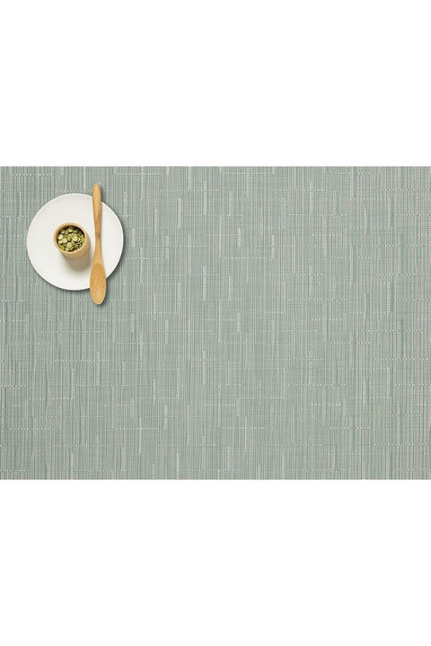 Chilewich Bamboo Rectangular Placemat Seaglass 14"x19"