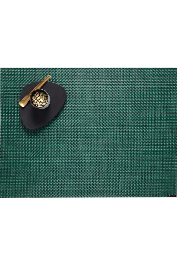 Chilewich Basketweave Pine Rectangle Placemat