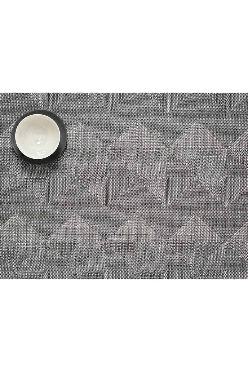 Chilewich Quilted Placemat 14"x19" Tuxedo