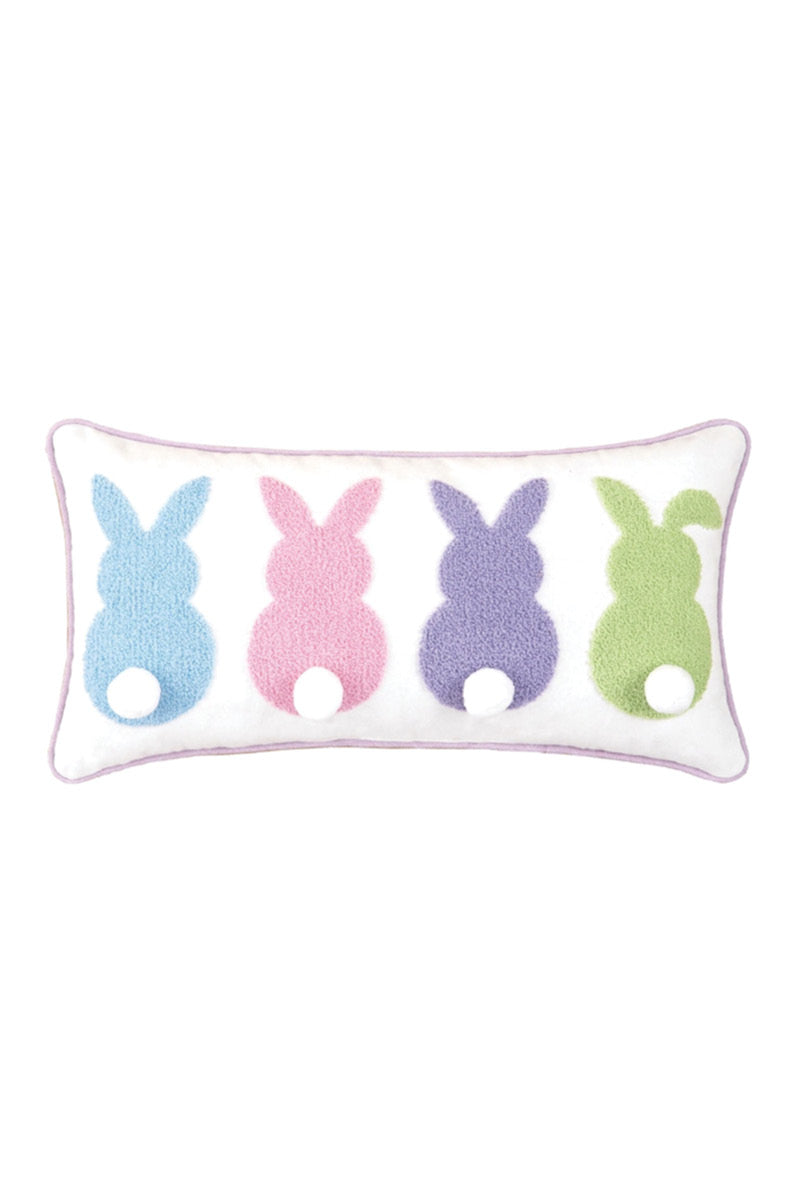 PILLOW, BUNNY BUM 10X20